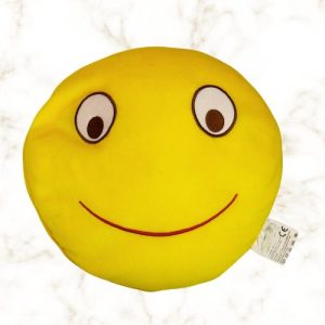 Smile Emoji Shape Soft Stuff Toy